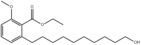2-(10-羟基癸基)-6-甲氧基苯甲酸乙酯