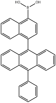BORONIC ACID, B-[4-(10-PHENYL-9-ANTHRACENYL)-1-NAPHTHALENYL]-
