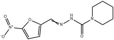 1-Piperidinecarboxylic acid 2-(5-nitrofurfurylidene) hydrazide