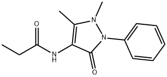 N-(1,5-dimethyl-3-oxo-2-phenyl-2,3-dihydro-1H-pyrazol-4-yl)propionamide