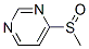 Pyrimidine, 4-(methylsulfinyl)- (8CI)
