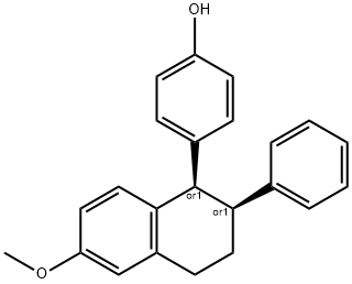 cis-4-(1,2,3,4-Tetrahydro-6-methoxy-2-phenyl-1-naphthalenyl)phenol