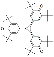 1,2,3-Tris(3,5-ditert-butyl-4-oxo-2,5-cyclohexadien-1-ylidene)cyclopropane