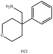 2H-Pyran-4-methanamine, tetrahydro-4-phenyl-, hydrochloride