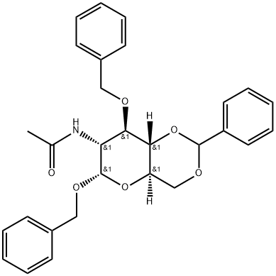 苄基2-乙酰氨基-3-O-苄基-4,6-O-亚苄基-2-脱氧-Α-D-吡喃葡BENZYL 2-ACETAMIDO-3-O-BENZYL-2-DEOXY-6-O-TOSYL-Α-D-GLUCOPYRANOSIDE