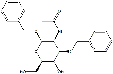 苄基3--O-苄基-2-乙酰氨基-2-脱氧-Α-D-吡喃葡萄糖