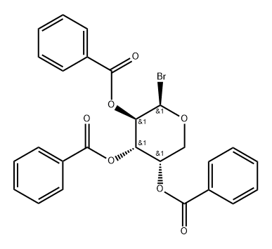 1-Bromo-1-deoxy-β-L-arabinopyranose 2,3,4-tribenzoate