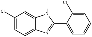 5-氯-2-(2-氯苯基)-1H-1,3-苯并二唑