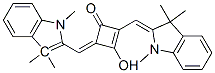 (4E)-3-hydroxy-2-[(Z)-(1,3,3-trimethylindol-2-ylidene)methyl]-4-[(1,3,3-trimethylindol-2-yl)methylidene]cyclobut-2-en-1-one