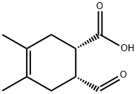 3-Cyclohexene-1-carboxylic acid, 6-formyl-3,4-dimethyl-, cis- (8CI)
