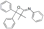 N-(3,3-Dimethyl-4,4-diphenyloxetan-2-ylidene)aniline