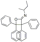 1-Methyl-N-(3,3,4,4-tetraphenyloxetan-2-ylidene)-1-propanamine