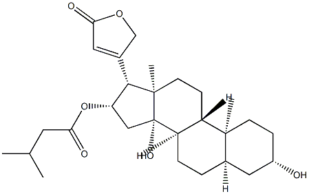 3β,14-Dihydroxy-16β-(3-methyl-1-oxobutoxy)-5β,14β-card-20(22)-enolide