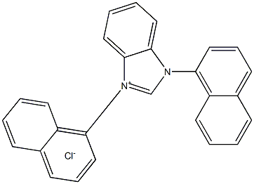 1,3-二(萘-1-基)-1H-苯并[D]咪唑-3-氯化正离子
