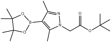 3,5-二甲基-4-(4,4,5,5-四甲基-[1,3,2]二氧杂硼环戊烷-2-基)-吡唑-1-基]-乙酸叔丁酯