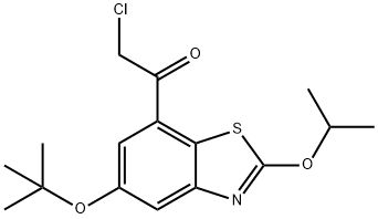 1-(5-tert-butoxy-2-isopropoxy-benzothiazol-7-yl)-2-chloro-ethanone