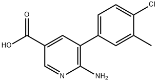 6-AMino-5-(4-chloro-3-Methylphenyl)pyridine-3-carboxylic acid