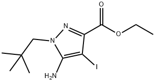 5-氨基-4-碘-1-新戊基-1H-吡唑-3-羧酸乙酯