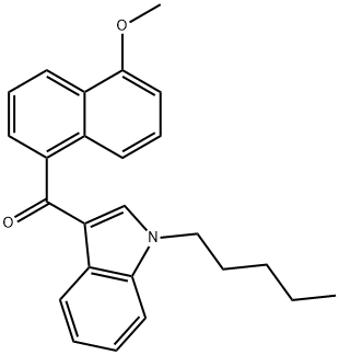 (5-methoxynaphthalen-1-yl)-(1-pentylindol-3-yl)methanone
