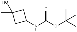 tert-butyl N-(3-hydroxy-3-methylcyclobutyl)carbamate