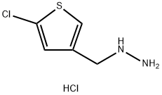 2-Chloro-4-(hydrazinomethyl)-thiophene hydrochloride