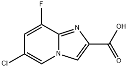 6-Chloro-8-fluoro-imidazo[1,2-a]pyridine-2-carboxylic acid