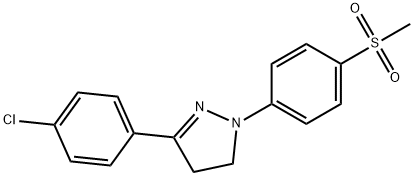 3-(4-氯苯基)-4,5-二氢-1-[4-(甲磺酰基)苯基]-1H-吡唑