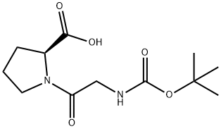 N-[叔丁氧羰基]甘氨酰-L-脯氨酸
