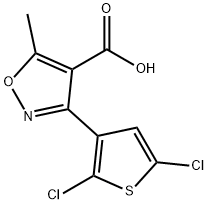 3-(2,5-二氯-3-噻吩基)-5-甲基异恶唑-4-羧酸