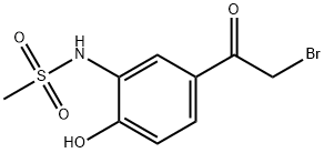 N-(5-(2-溴乙酰基)-2-羟基苯基)甲磺酰胺