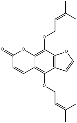 4,9-双[(3-甲基-2-丁烯-1-基)氧基]-7H-呋喃并[3,2-G][1]苯并吡喃-7-酮