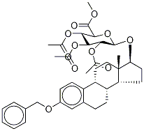 17β-Estradiol 3-O-Benzyl 17-(2,3,4-Tri-O-acetyl-β-D-glucuronide Methyl Ester)