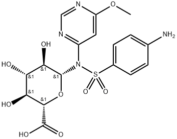 SulfaMonoMethoxine-N1-glucosiduronic Acid