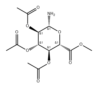 1-Amino-1-deoxy-2,3,4-triacetate β-D-Glucopyranuronic Acid Methyl Ester