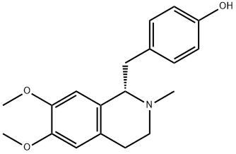 4-[[(1S)-1,2,3,4-Tetrahydro-6,7-dimethoxy-2-methylisoquinolin-1-yl]methyl]phenol