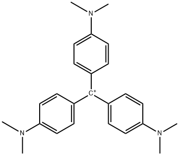 bis[p-(dimethylamino)phenyl][p-(dimethylammonio)phenyl]methylium