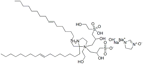 [2-(8-十七烯基)-1-(2-羟乙基)-1-(2-羟基-3-磺丙基)-2-咪唑]氢氧化物钠盐