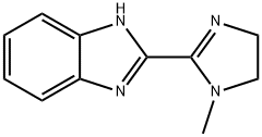 Benzimidazole, 2-(1-methyl-2-imidazolin-2-yl)- (8CI)