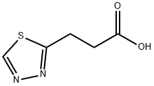 1,3,4-Thiadiazolepropionic  acid  (8CI)