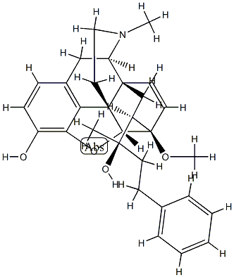 (1-hydroxy-1-methyl-3-phenylpropyl)-6,14-endo-ethenotetrahydrooripavine