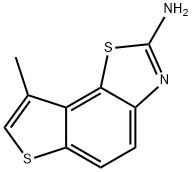 Thieno[2,3-g]benzothiazole, 2-amino-8-methyl- (7CI,8CI)