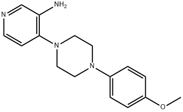 4-[4-(4-Methoxyphenyl)-1-piperazinyl]-3-pyridinamine