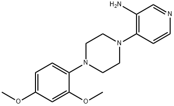 1-(3-Amino-4-pyridyl)-4-(2,4-dimethoxyphenyl)piperazine