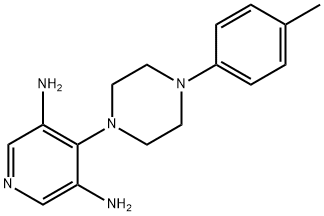4-[4-(4-Methylphenyl)-1-piperazinyl]-3,5-pyridinediamine