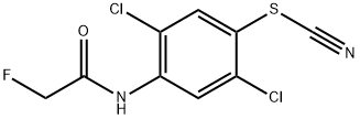 2,5-Dichloro-4-(2-fluoroacetylamino)phenyl thiocyanate