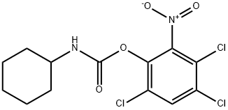 Cyclohexylcarbamic acid 3,4,6-trichloro-2-nitrophenyl ester