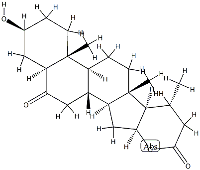 3β,16β-Dihydroxy-6-oxo-24-nor-5α-cholan-23-oic acid δ-lactone