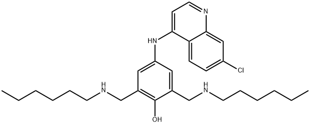 4-[[3,5-Bis(2-diethylaminoethyl)-4-hydroxyphenyl]amino]-7-chloroquinoline