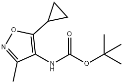 tert-butyl N-(5-cyclopropyl-3-methyl-1,2-oxazol-4-yl)carbamate