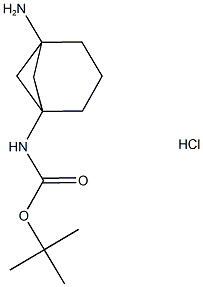 tert-butyl N-{5-aminobicyclo[3.1.1]heptan-1-yl}carbamate hydrochloride